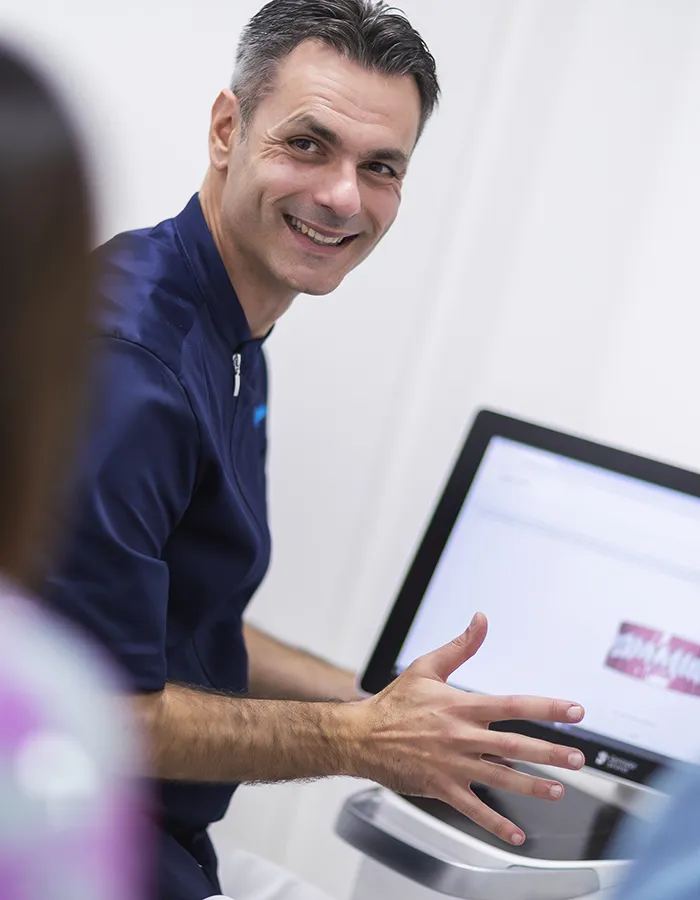 intervento di endodonzia su un dente